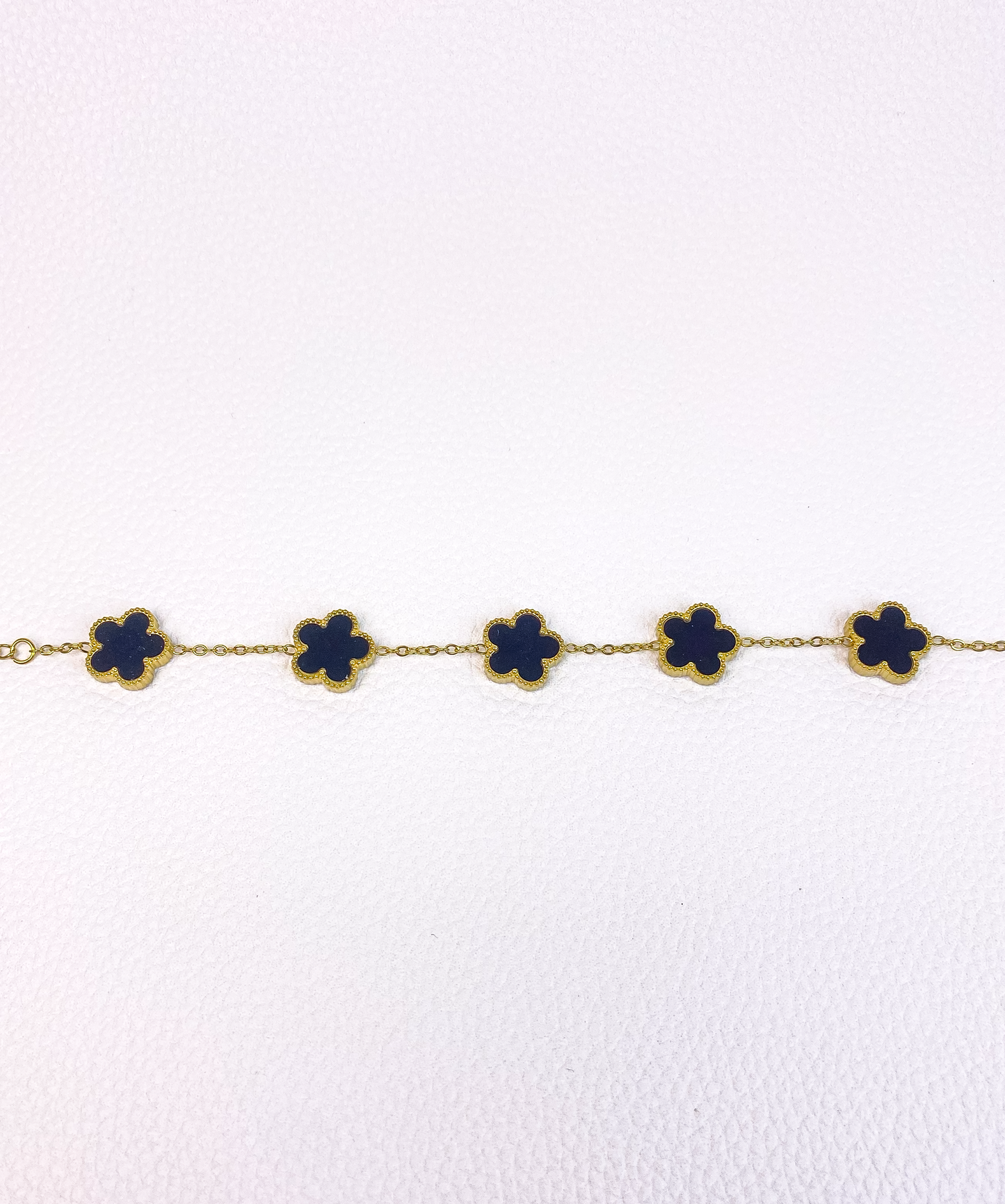 black van cleef gold bracelet