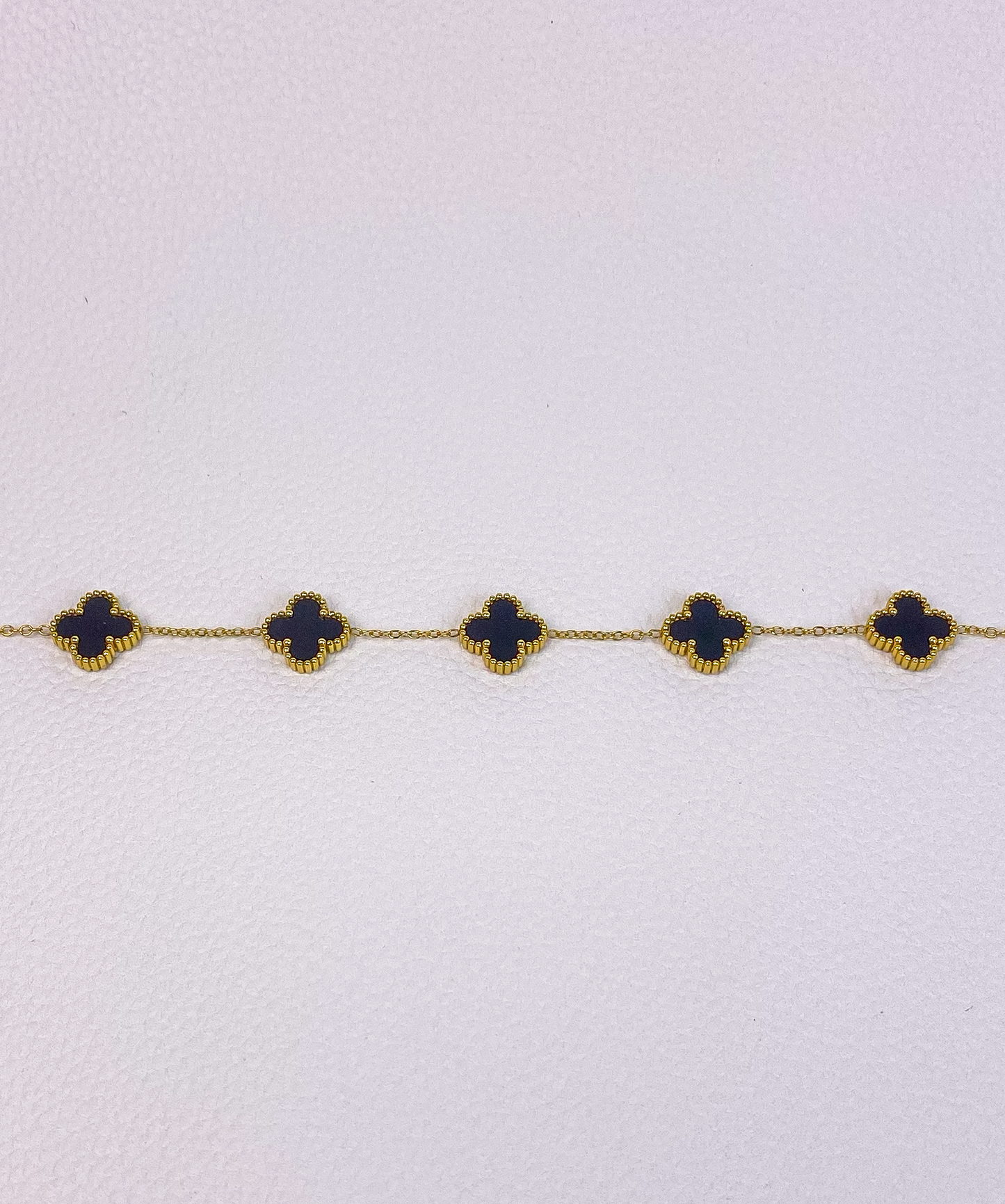 black van cleef gold bracelet